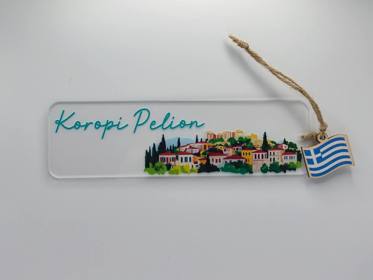 Σελιδοδείκτες από πλεξιγκλάς "Koropi Pelion" – Μια πινελιά Ελλάδας στο βιβλίο σας