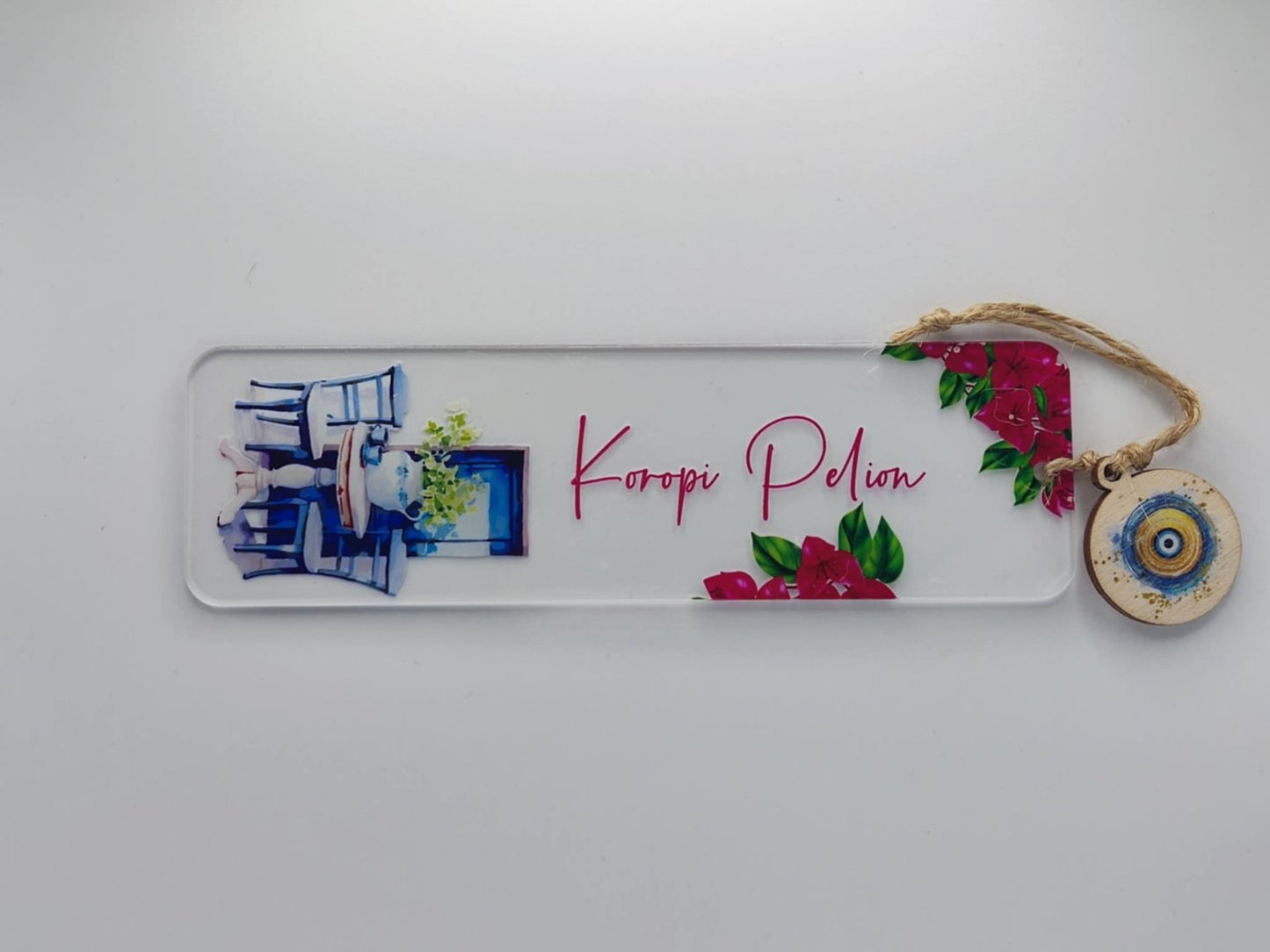 Σελιδοδείκτες από πλεξιγκλάς "Koropi Pelion" – Μια πινελιά Ελλάδας στο βιβλίο σας