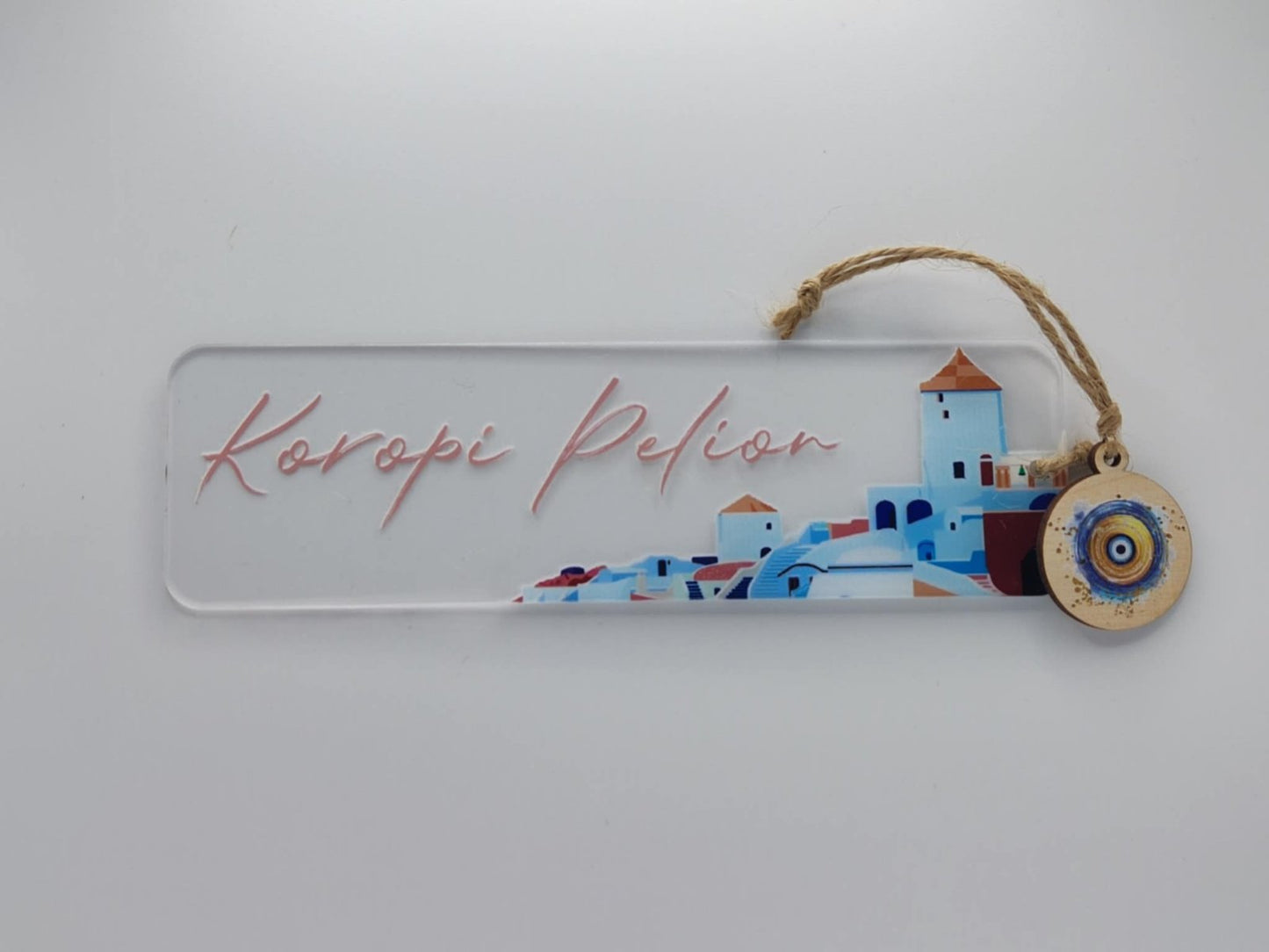 Σελιδοδείκτες από πλεξιγκλάς "Koropi Pelion" – Μια πινελιά Ελλάδας στο βιβλίο σας